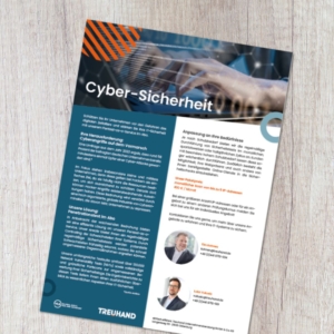 Cybersicherheit Onepager