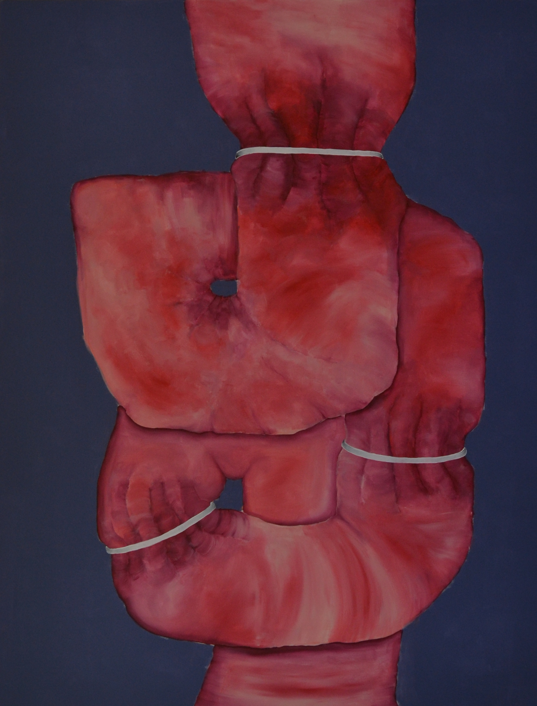 Bindung | 200x150cm | Acryl auf Leinwand | 2018