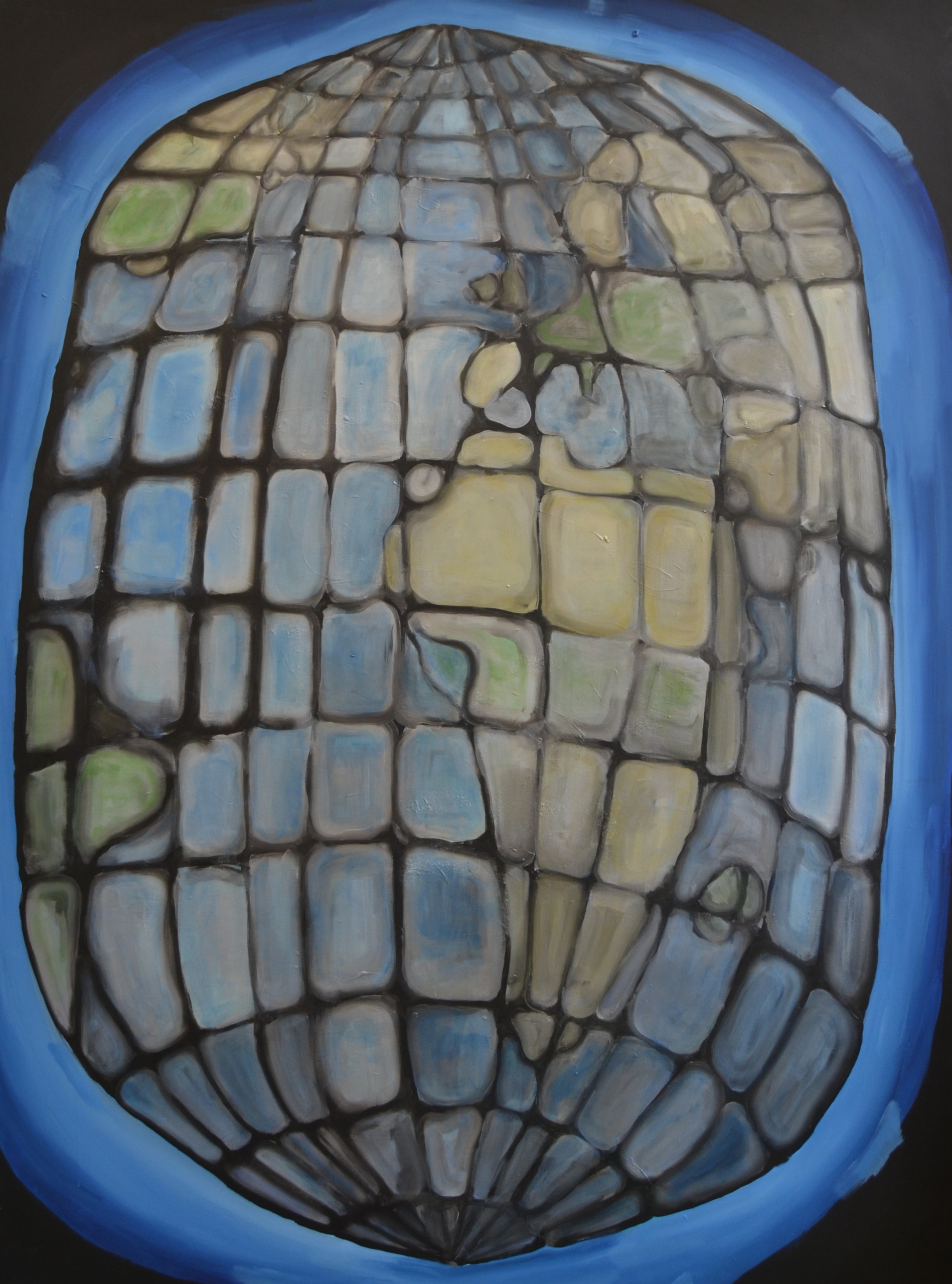 Planet | 200x150cm | Acryl auf Leinwand | 2019