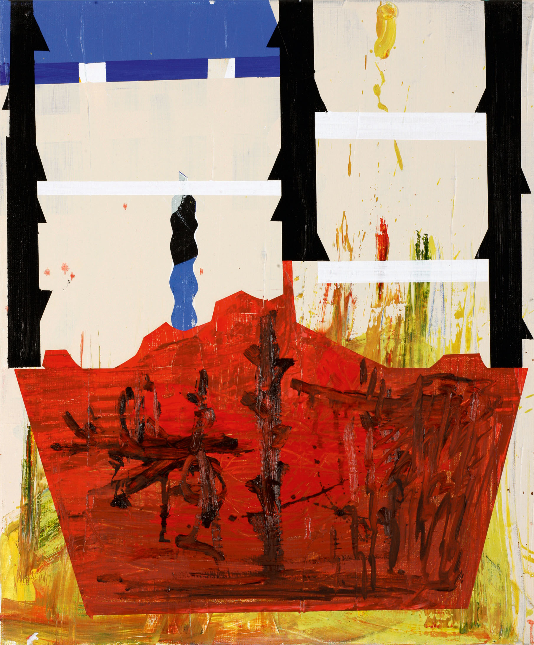 Tunari | 2012 | Acryl, Öl auf Leinwand | 50 x 30 cm