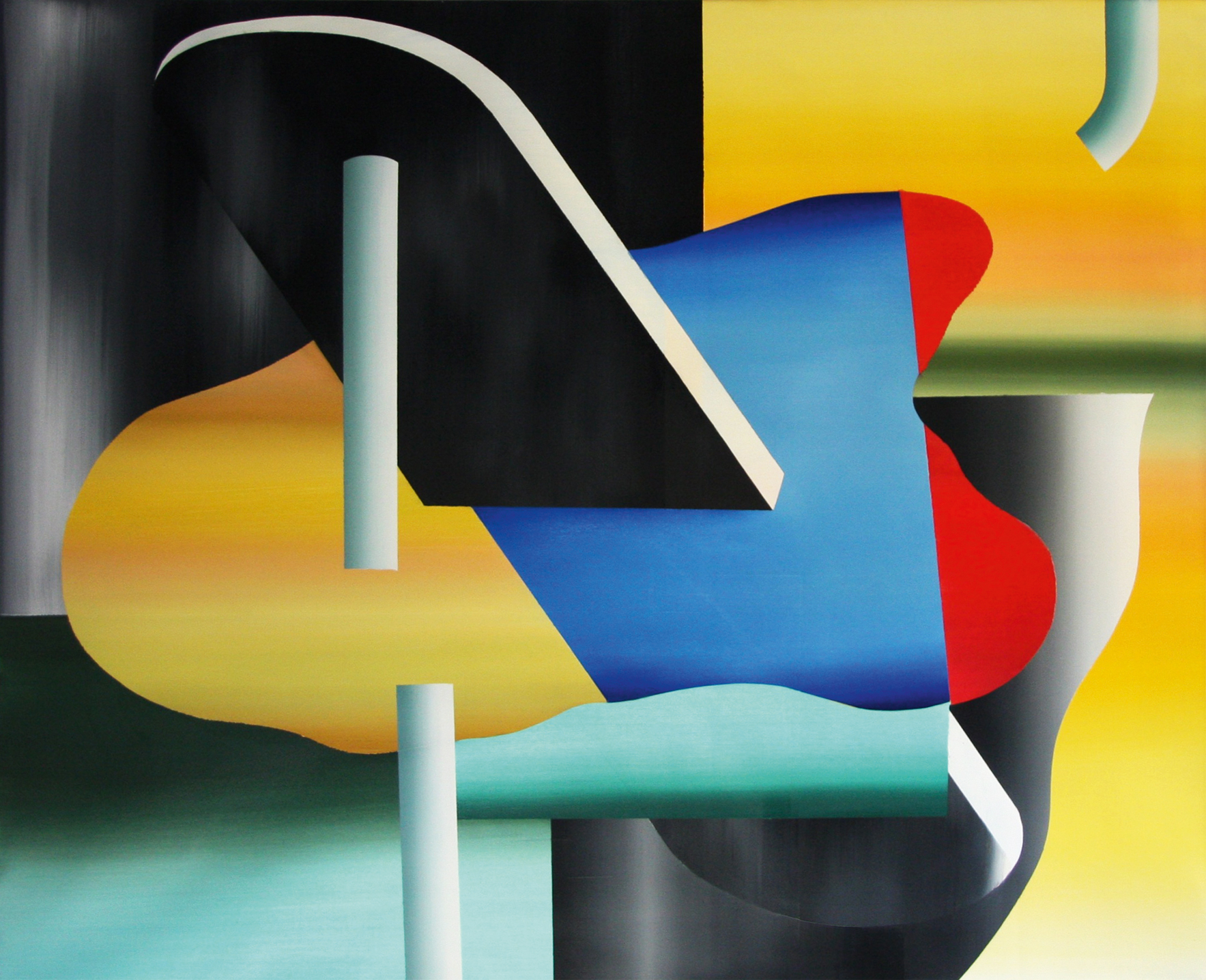 Transitions_Painting 01 | 125 x 150cm | Öl auf Leinwand | 2016