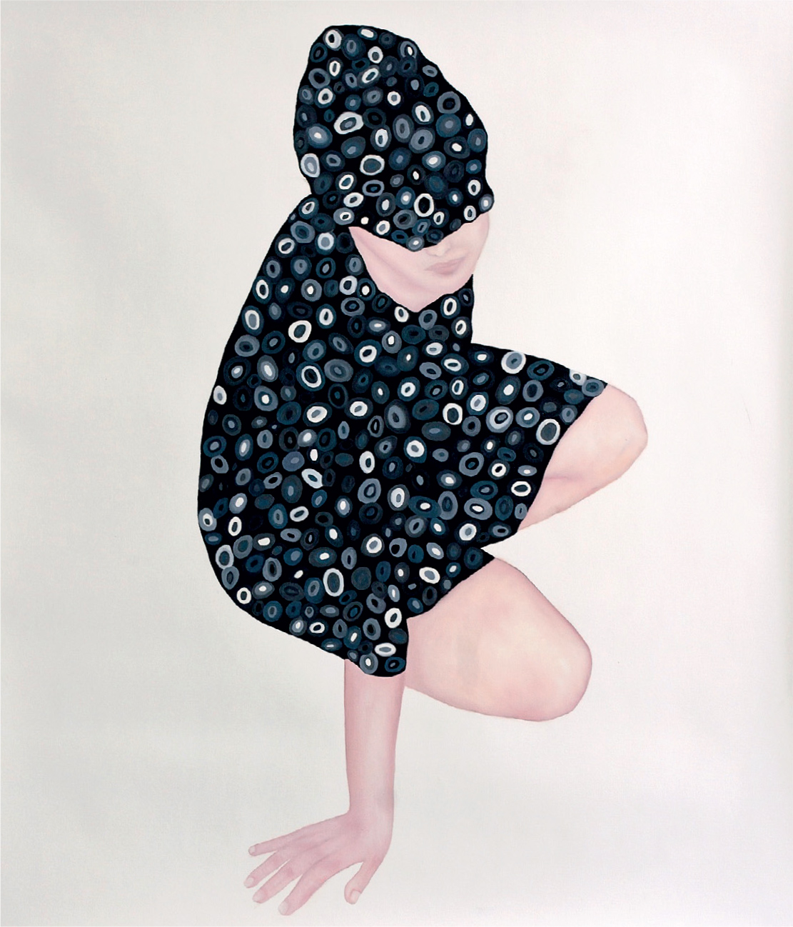 Ohne Titel | 2013 | Öl auf Papier | 160 x 140 cm | Öl auf Papier